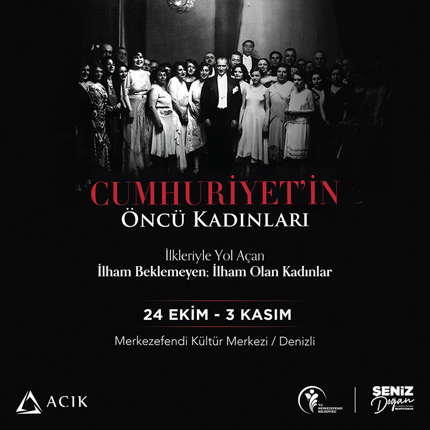 ‘Cumhuri̇yet’i̇n Öncü Kadinlari Sergi̇si̇’ Merkezefendi̇’de (2)-1