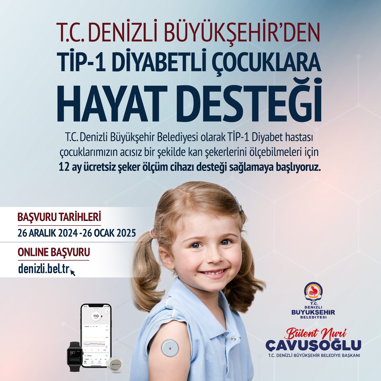 Büyükşehirden Diyabet Hastalarına Destek