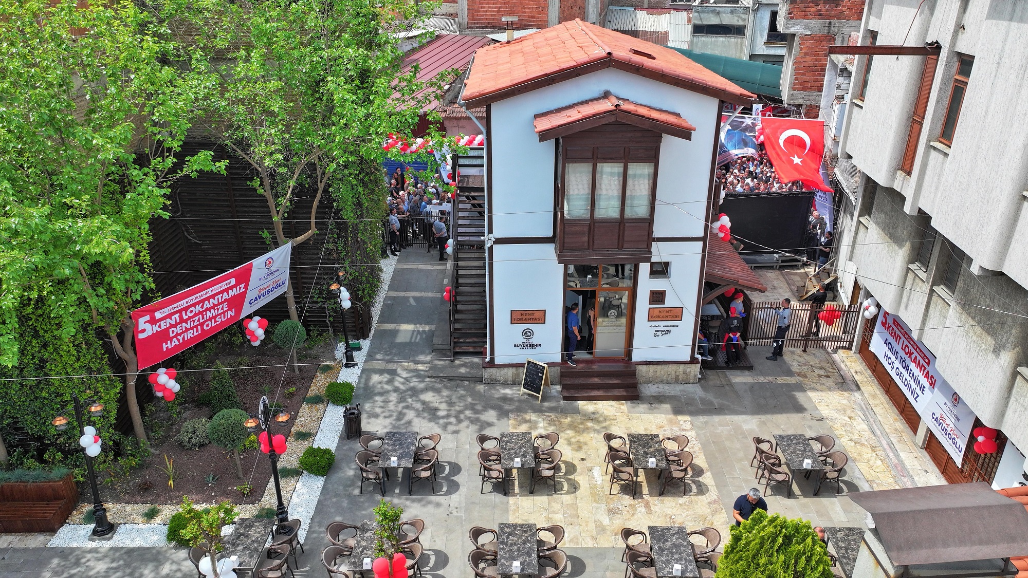 5. Kent Lokantası 800 Yıllık Tarihi Kaleiçi Çarşısı’nda Açıldı (1)