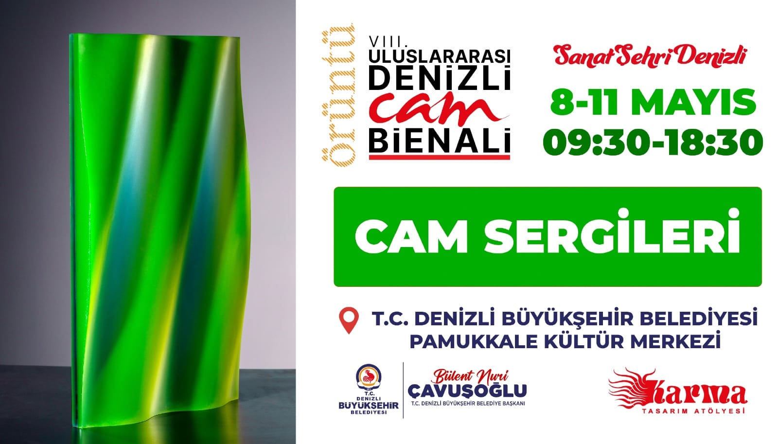 8. Denizli Cam Bienali Başlıyor (2)