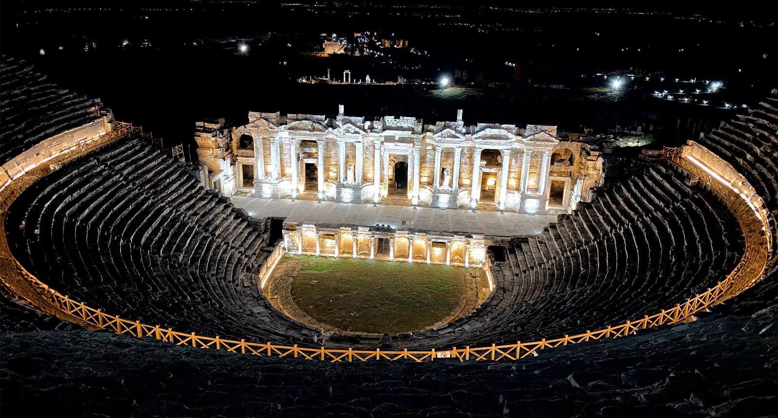 Hierapolis Ve Pamukkale Gece Ziyaretlerinde Yoğun İlgi (1)