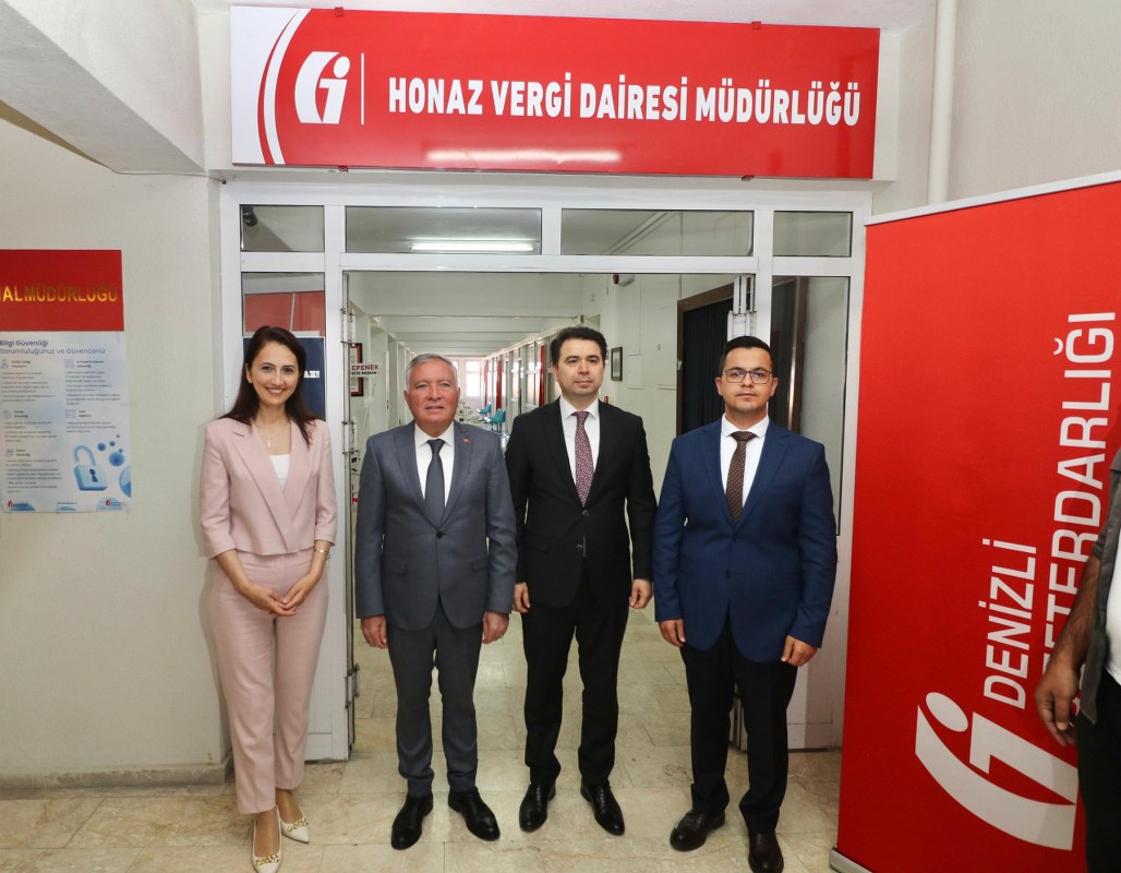 Honaz Vergi Dairesi Müdürlüğü Törenle Hizmete Açıldı (1)
