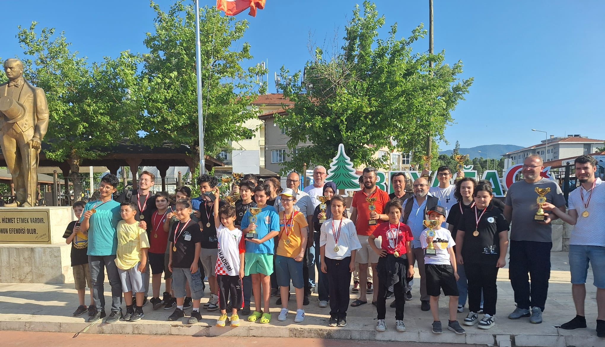 Beyağaç’ta Geleneksel Satranç Heyecanı Sona Erdi (2)