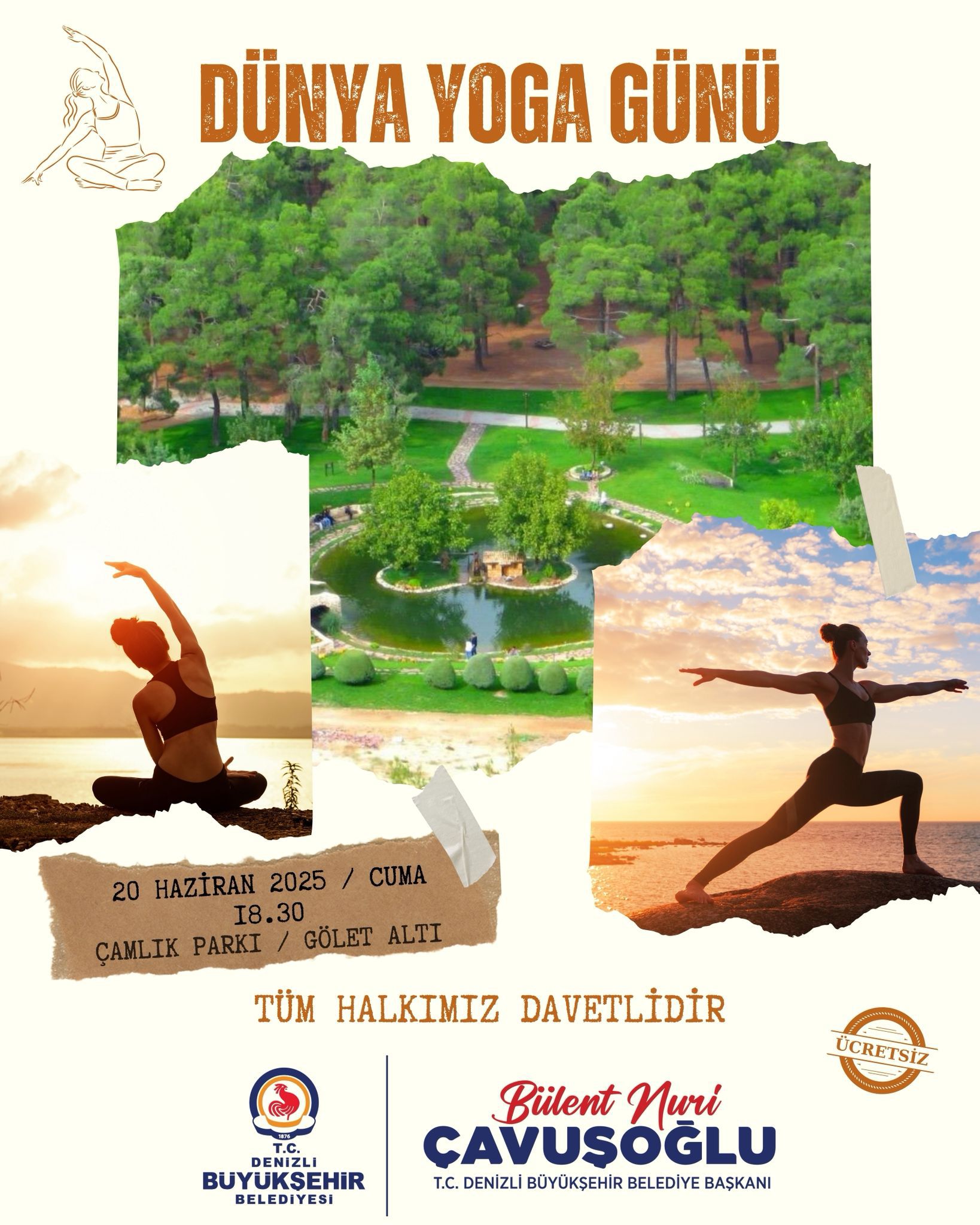 Çamlık Parkı’nda Dünya Yoga Günü Kutlanacak (1)