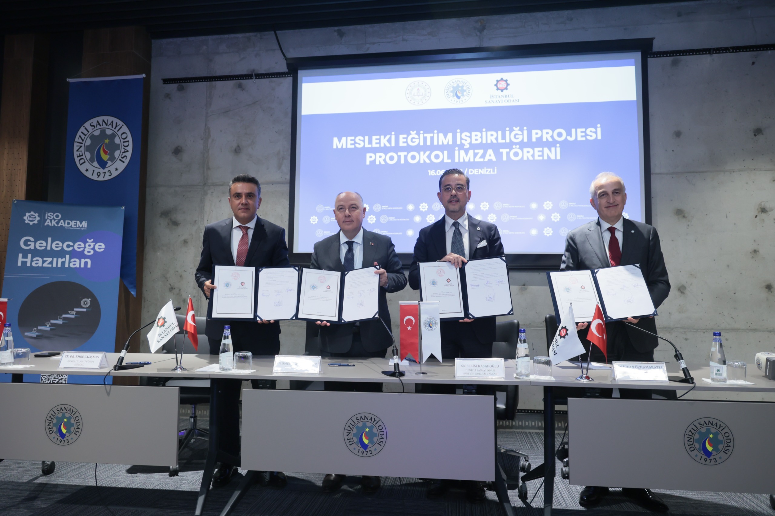 Denizli’de Mesleki Eğitim Ve Sanayi Güçlerini Birleştirdi (5)