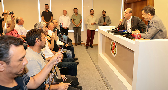Başkan Çavuşoğlu Basın Çalışanlarının Bayramını Kutladı (3)