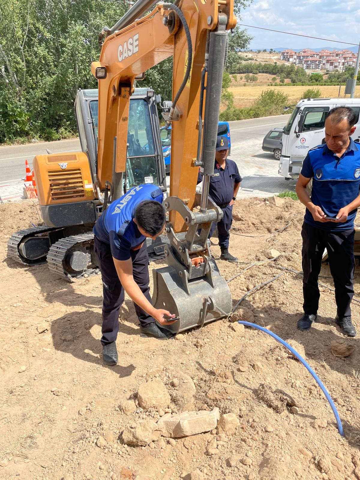Denizli'de Kepçe Tarihi Eser Ortaya Çıkardı (1)