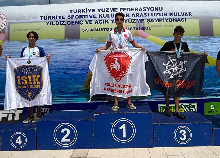 Denizli’nin Altın Kulaçı Türkiye Şampiyonu (1)