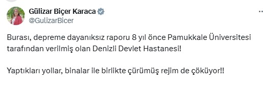 Gülizar Biçer Ddh Açıklamsı