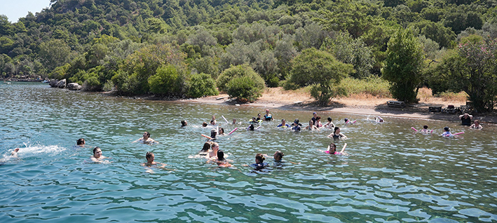 Yüzme Öğrenen Kadınlar Marmaris’te Denizle Buluştu (3)