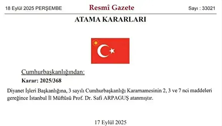 Erbaş Kararname