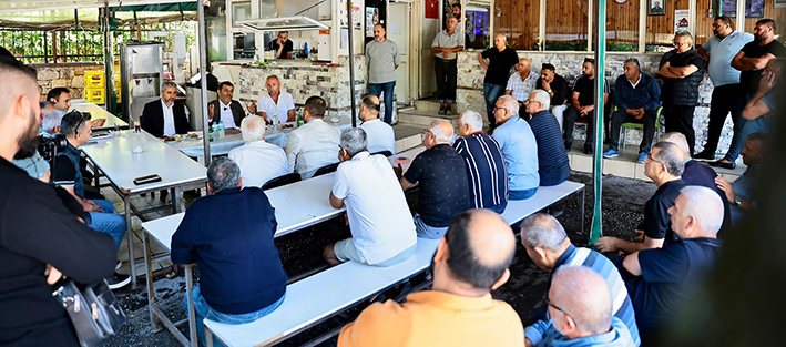 Başkan Çavuşoğlu Minibüs Şoförleriyle Buluştu (7)