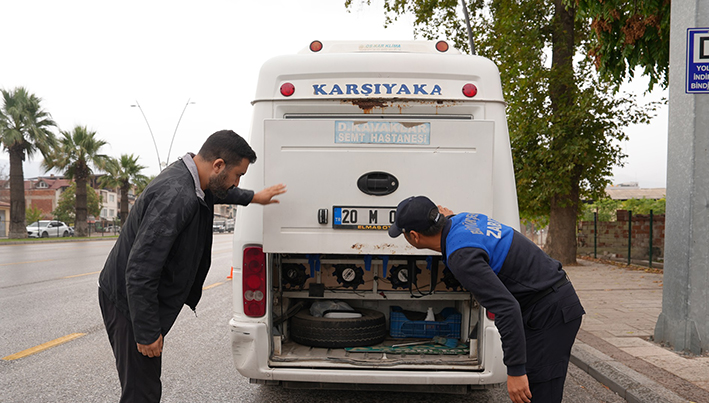 Büyükşehir Zabıta’dan Şehir Içi Dolmuşlara Trafik Denetimi (4)