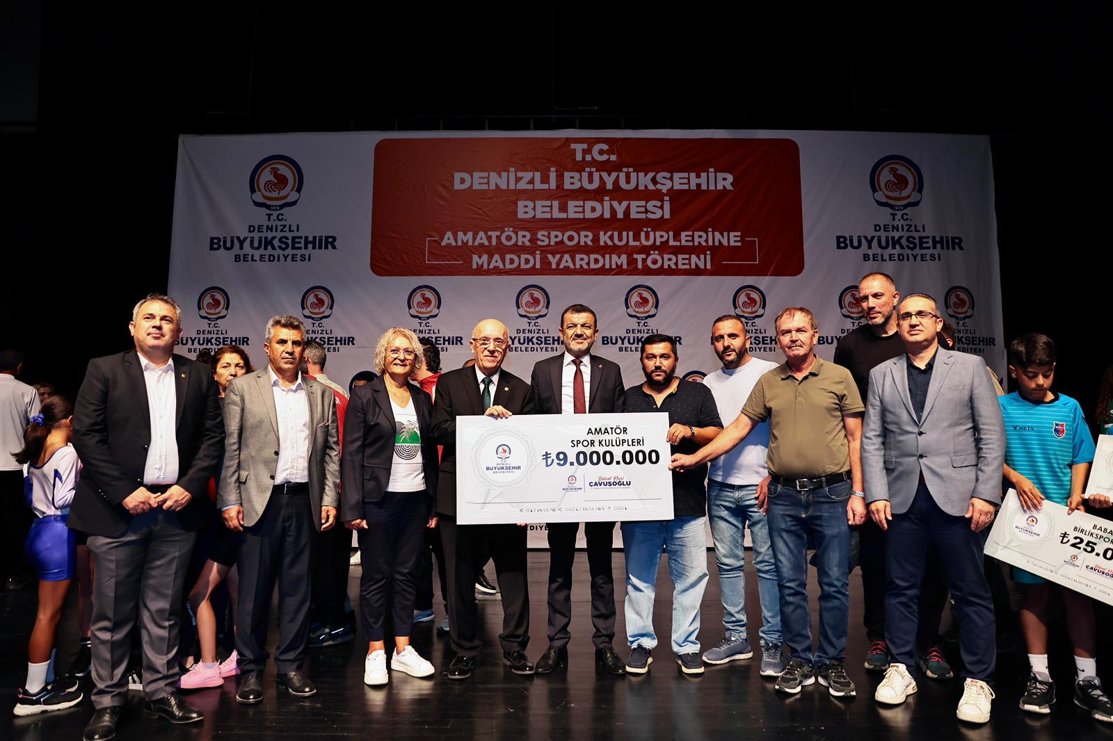 Denizli Büyükşehir’den Amatör Spor Kulüplerine 9 Milyon Tl Destek (2)