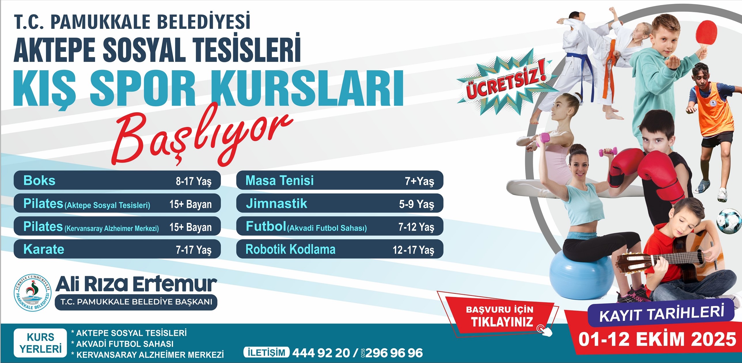 Kış Spor Kursları