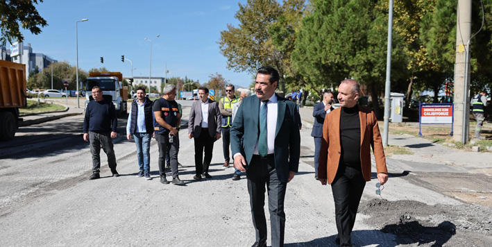 Pamukkale Bld Asmalievler Mahallesi̇'ne Modern Yol Hamlesi̇ (4)