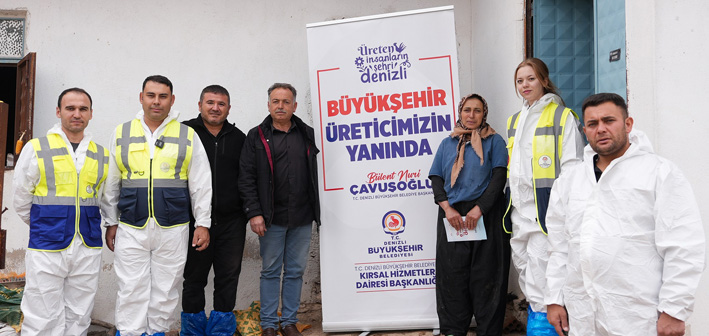Üreticiler Denizli Büyükşehir’in Veteriner Danışmanlık Hizmetinden Memnun (4)