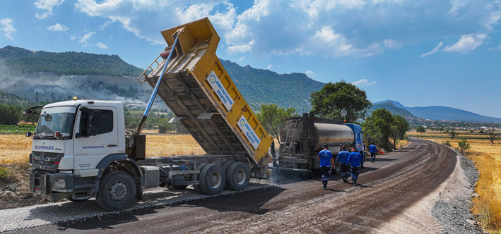 Büyükşehir’den Denizli’nin Dört Bir Yanına Asfalt Seferberliği (5)