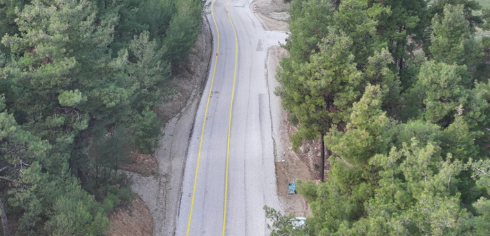 Denizli Büyükşehir Karataş Pınarlık Yolunu Tamamladı (1)