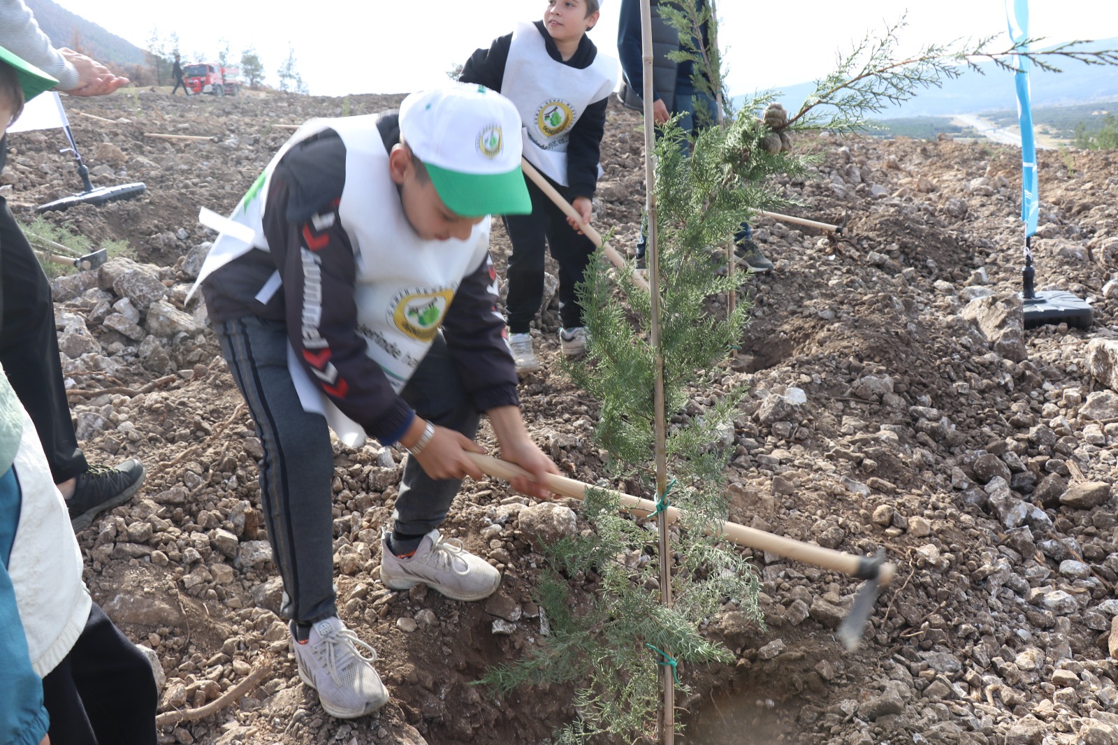 Honaz Milli Parkı Fidan Dikimi (1)