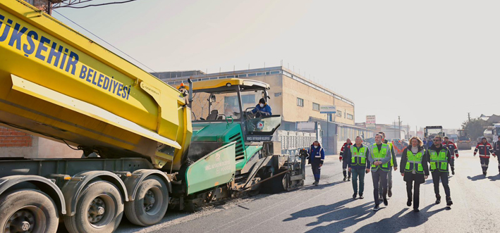 Büyükşehir’in Asfalt Mesaisi Bitmiyor (2)