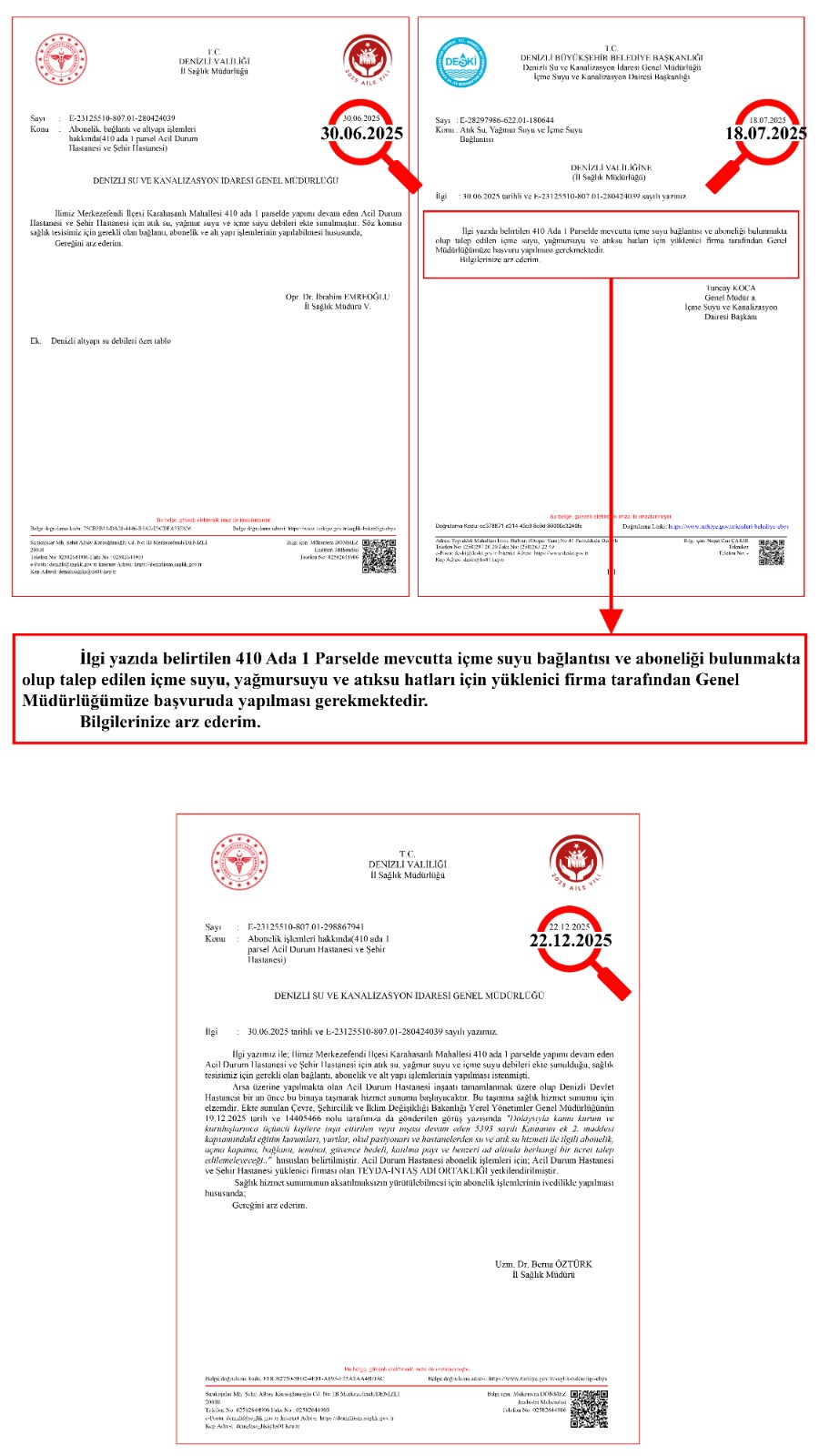 Aci̇l Durum Hastanesi̇ Basin Açiklamasi
