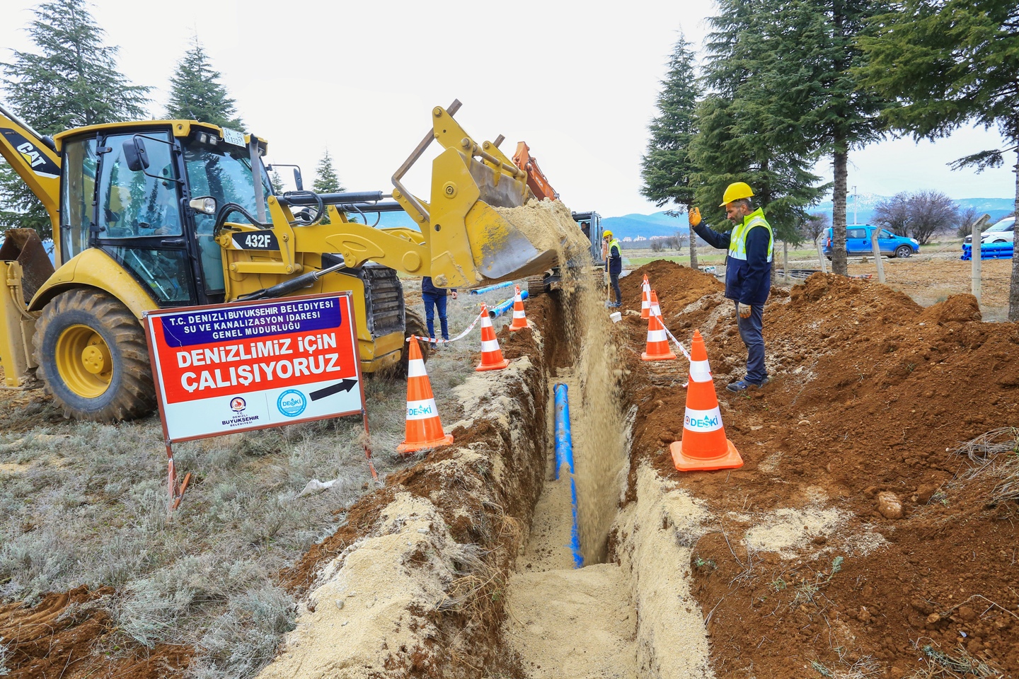 Büyükşehir Deski̇’den Acıpayam’a Yeni Nesil Altyapı (3)