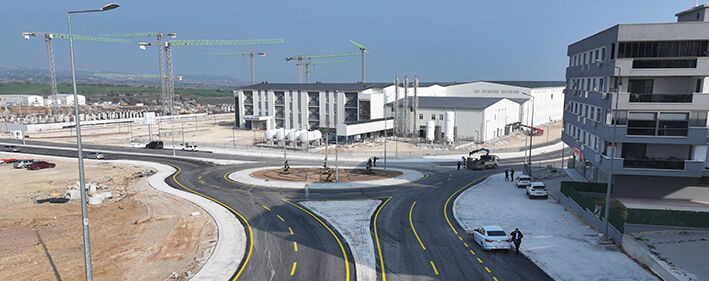 Denizli Büyükşehir, Acil Durum Hastanesi Için Ulaşım Altyapısını Tamamladı (1)