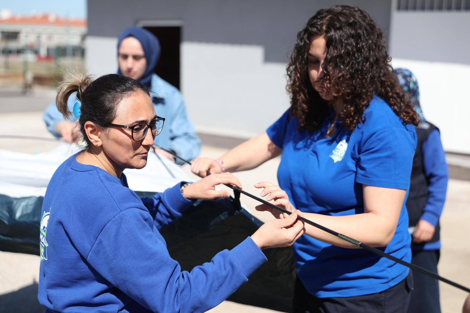 Merkezefendi̇’de Makut Eki̇bi̇ Afet Hazirliği İçi̇n Bi̇r Araya Geldi̇ (1)