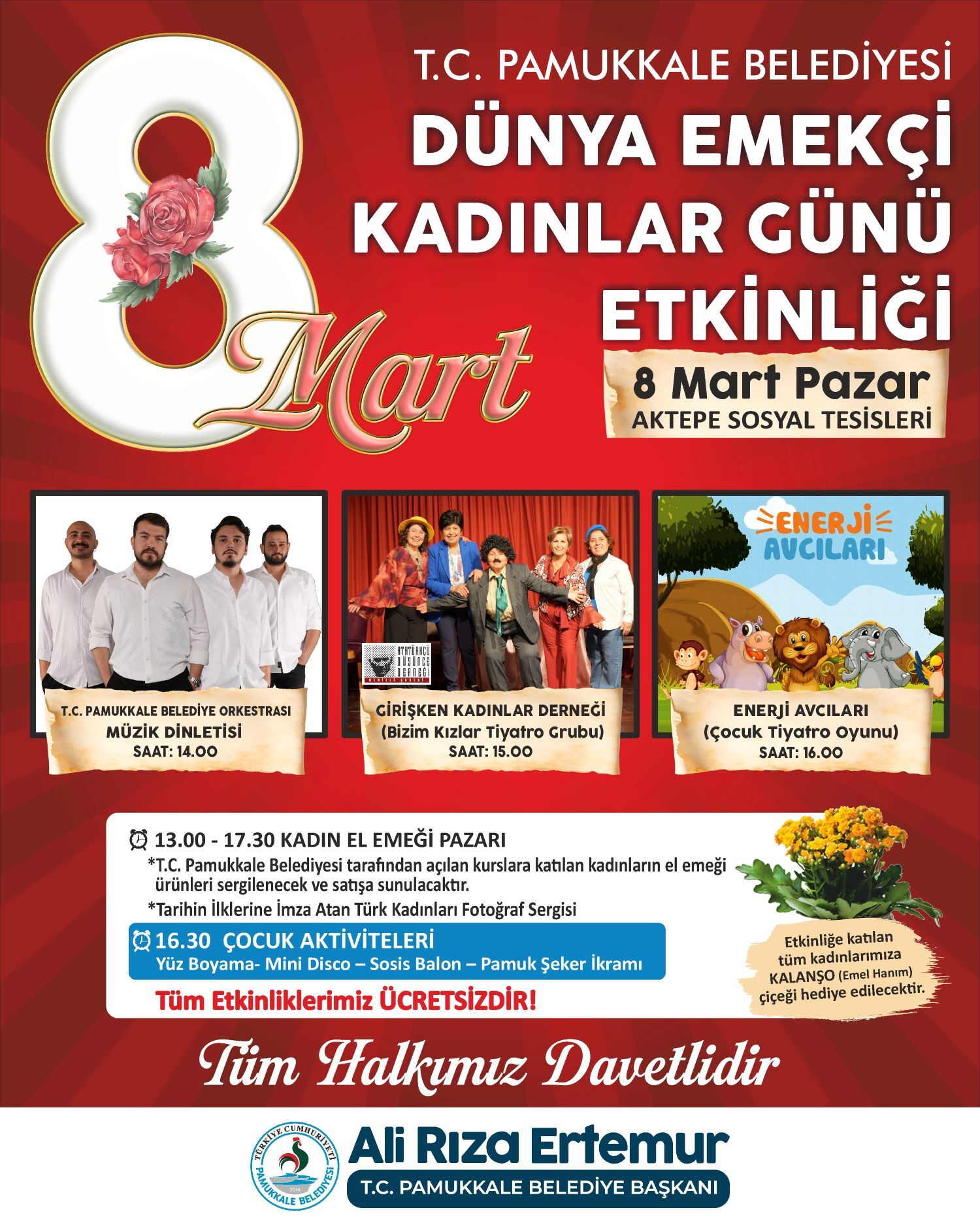 Sosyal Medya Kadinlar Günü Etki̇nli̇k