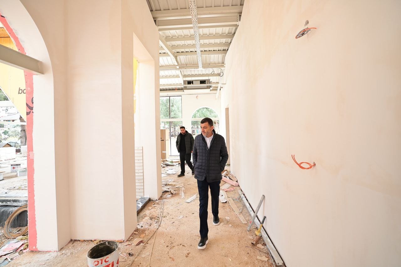 Başkan Çavuşoğlu’ndan Yunus Emre Sosyal Tesisi’ne Yerinde Inceleme (5)