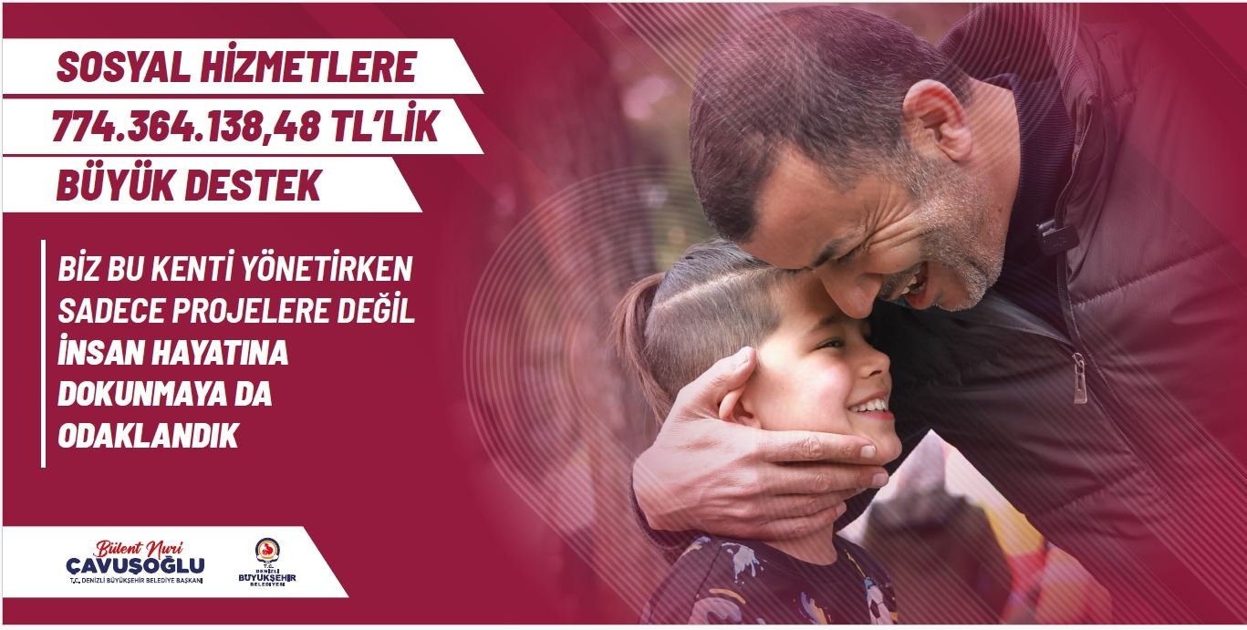 Büyükşehir’den Sosyal Hizmetlere Rekor Bütçe 774 Milyon Tl