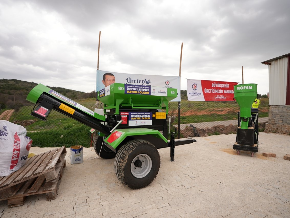 Denizli Büyükşehir’den Bekilli’ye Tarımsal Makine Desteği (2)