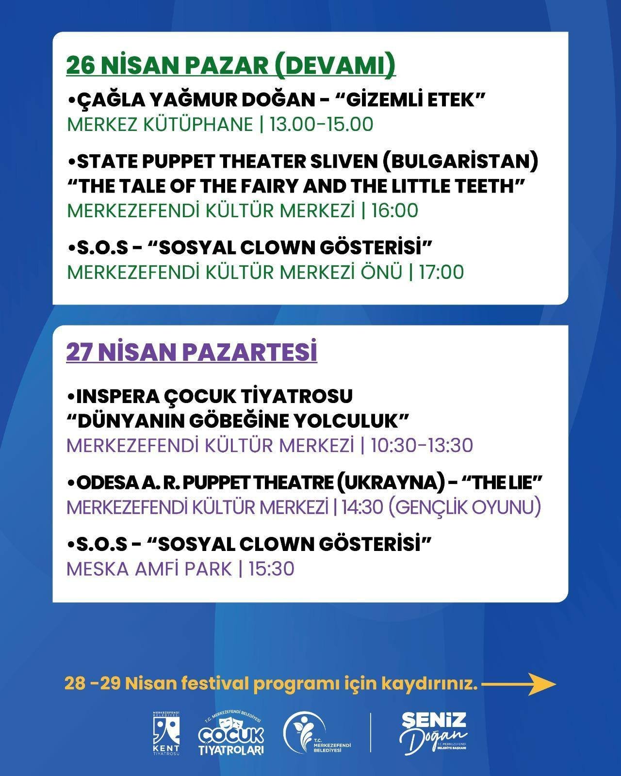 Merkezefendi̇’de 2. Çocuk Ve Gençli̇k Ti̇yatrolari Festi̇vali̇ Başliyor (5)