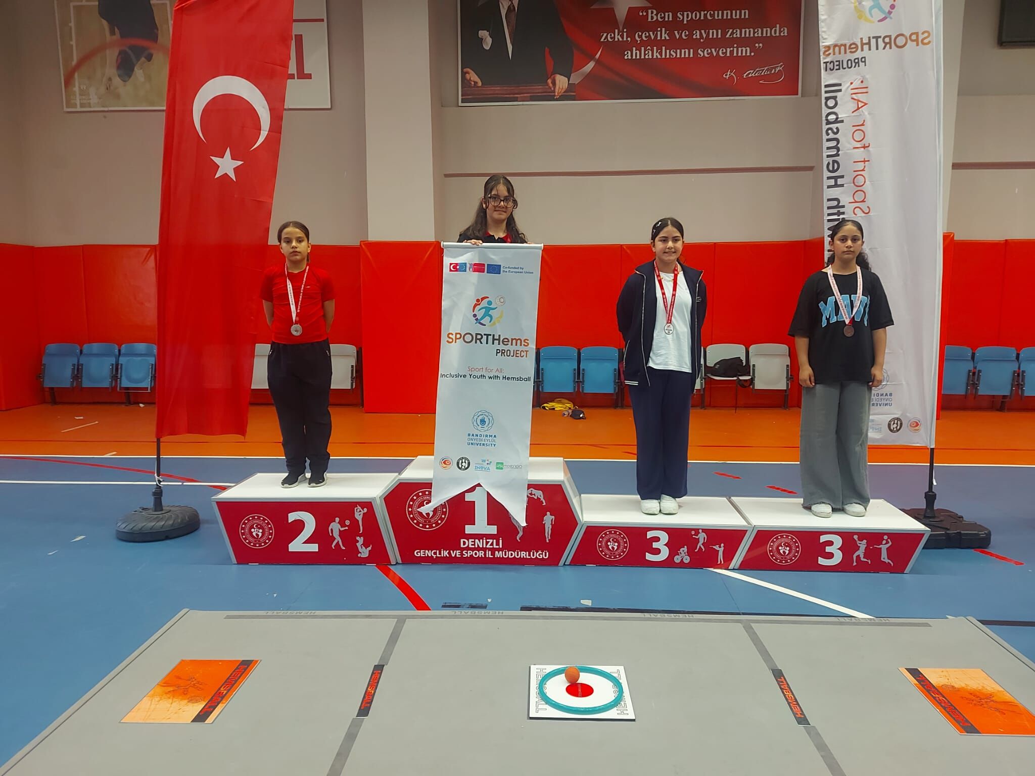 19 Mayıs Atatürkü Anma Gençlik Ve Spor Bayramı Hemsball Turnuvası 7