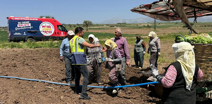 Büyükşehir Mobil Ikram Filosu Rotasını Tarlalara Çevirdi (5)