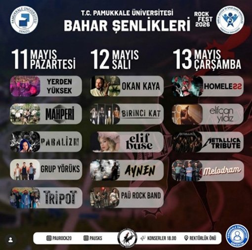 Paü Bahar Şenliği