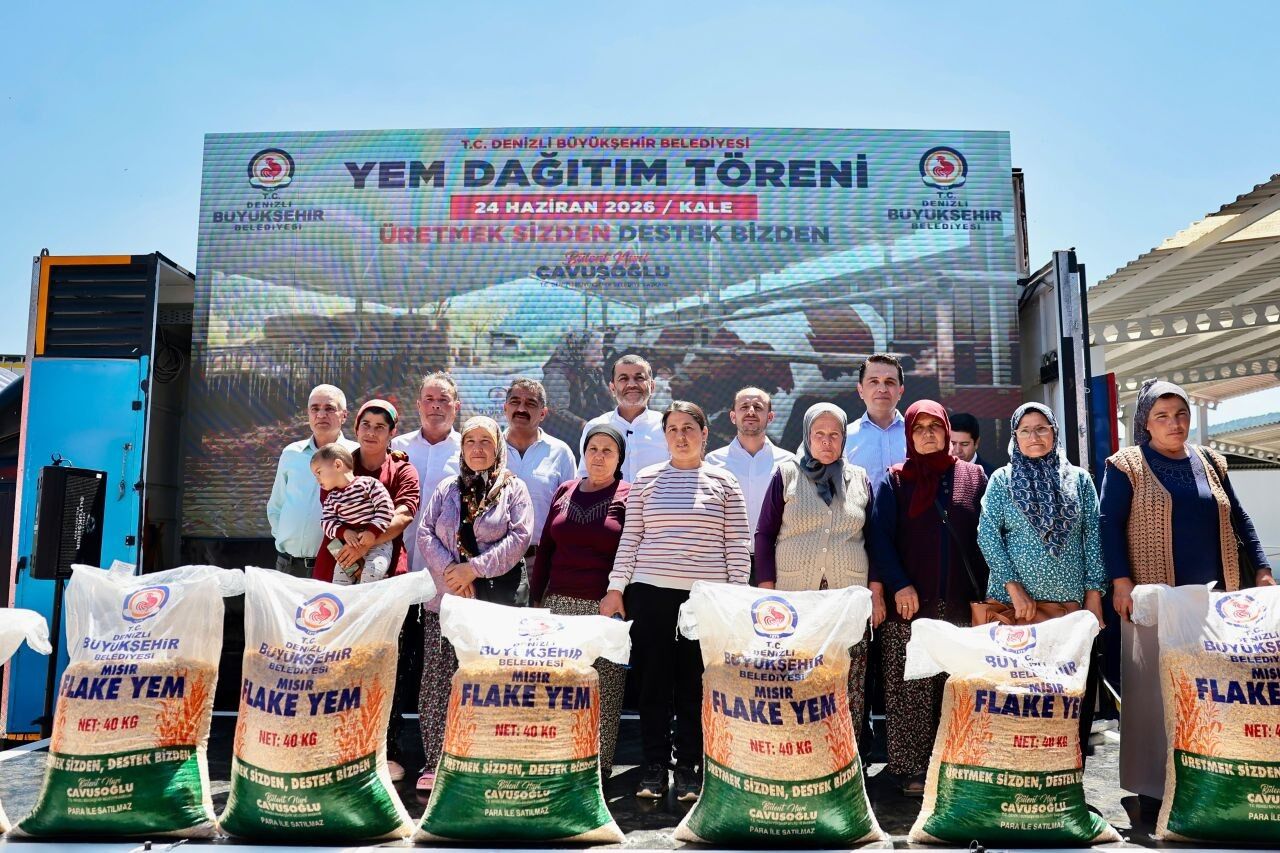 Denizli Büyükşehir’in Yem Dağıtımında Ikinci Hafta Başladı (11)