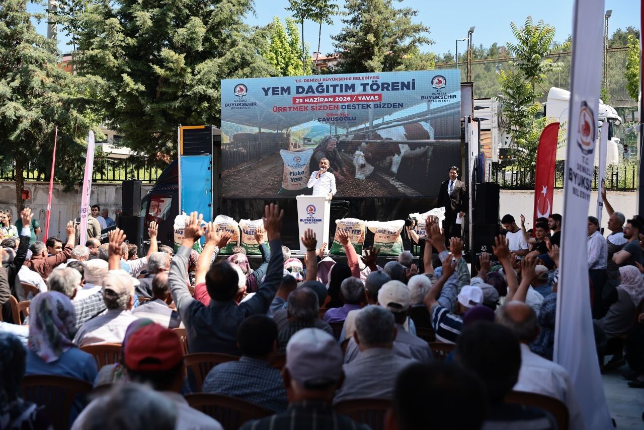 Denizli Büyükşehir’in Yem Dağıtımında Ikinci Hafta Başladı (12)