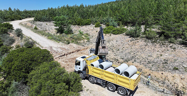 Gömce–İmrallı Yoluna Büyükşehir Dokunuşu (3)