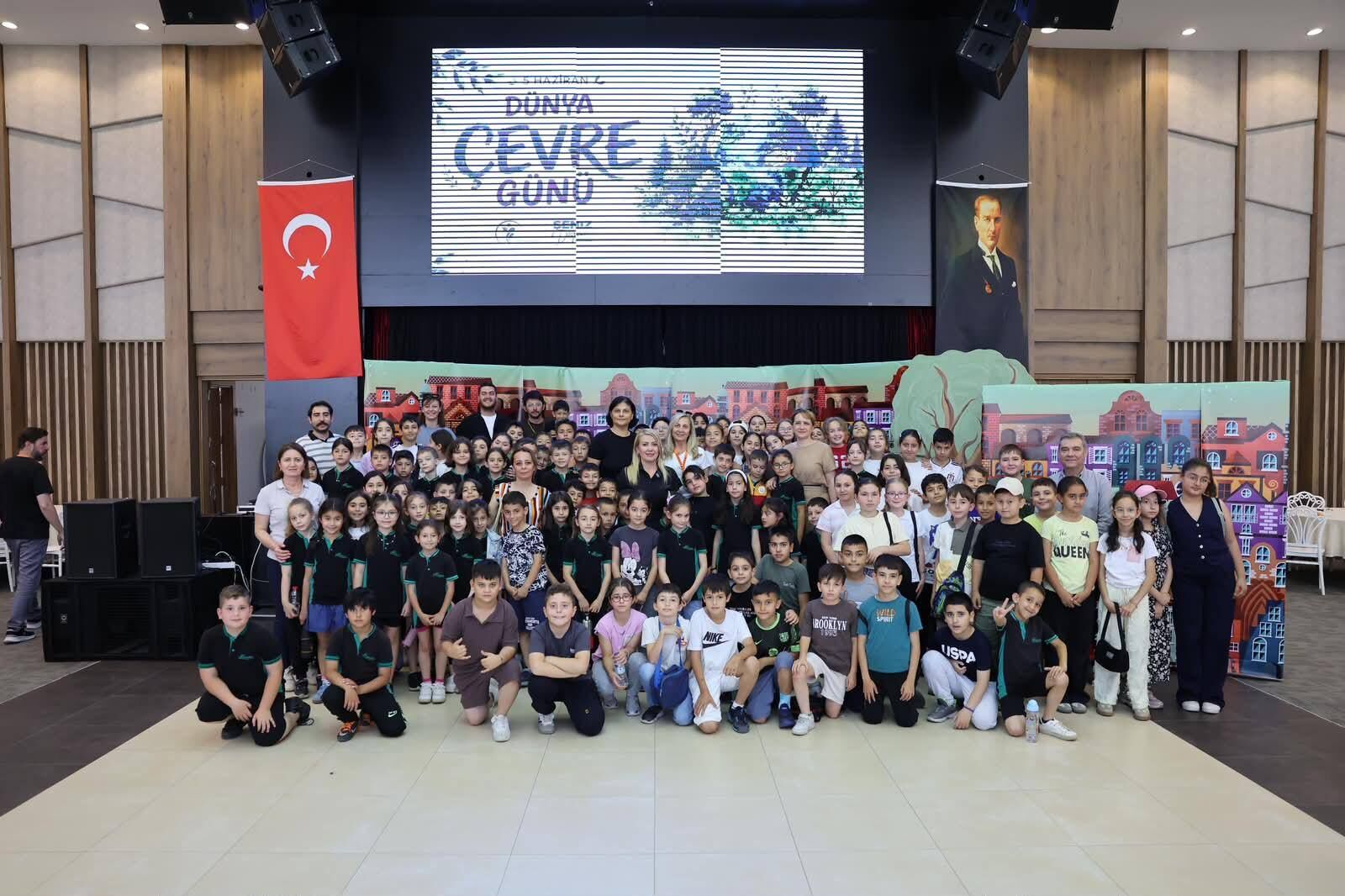 Merkezefendi̇’de Dünya Çevre Günü Etki̇nli̇ği̇nde Mi̇ni̇kler Hem Eğlendi̇ Hem Öğrendi̇ (6)