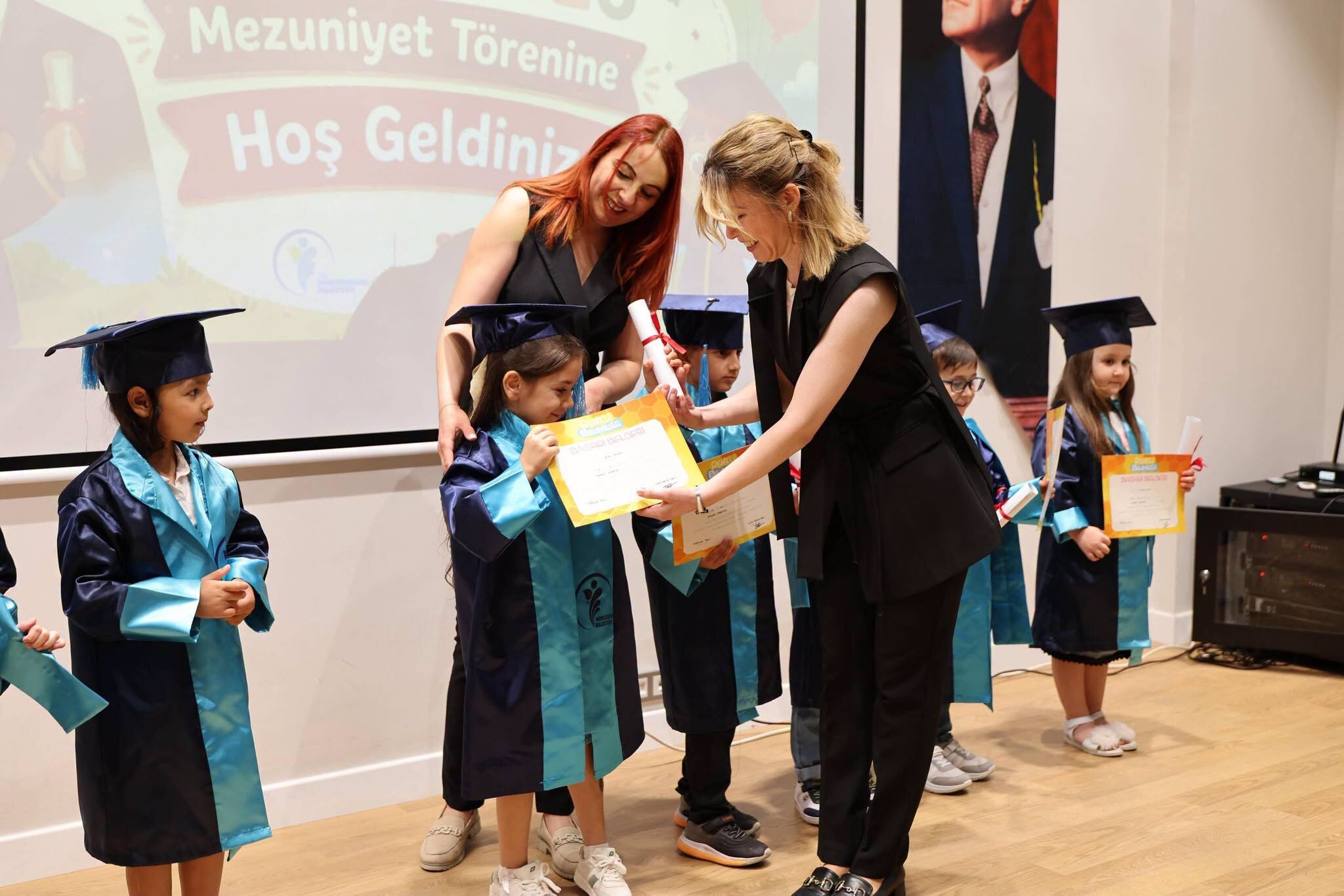 Merkezefendi̇’de Kreş Öğrenci̇leri̇ni̇n Mezuni̇yet Sevi̇nci̇ (4)