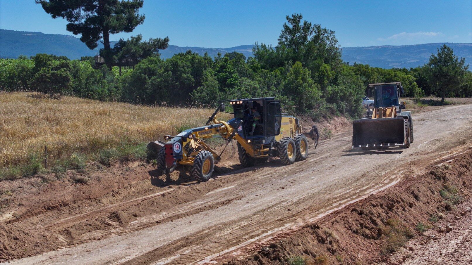 Denizli Büyükşehir’den 19 Ilçede Eş Zamanlı Yol Seferberliği (7)