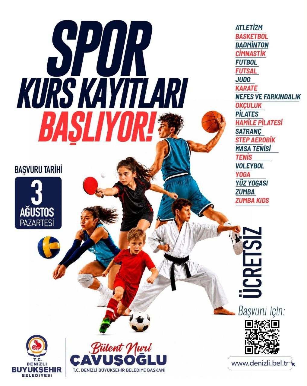Denizli Büyükşehir’den 22 Farklı Branşta Profesyonel Eğitim