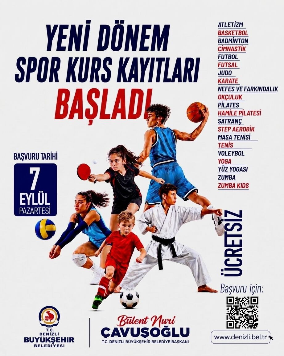 Denizli Büyükşehir’den 7’Den 70’E Spor Imkanı