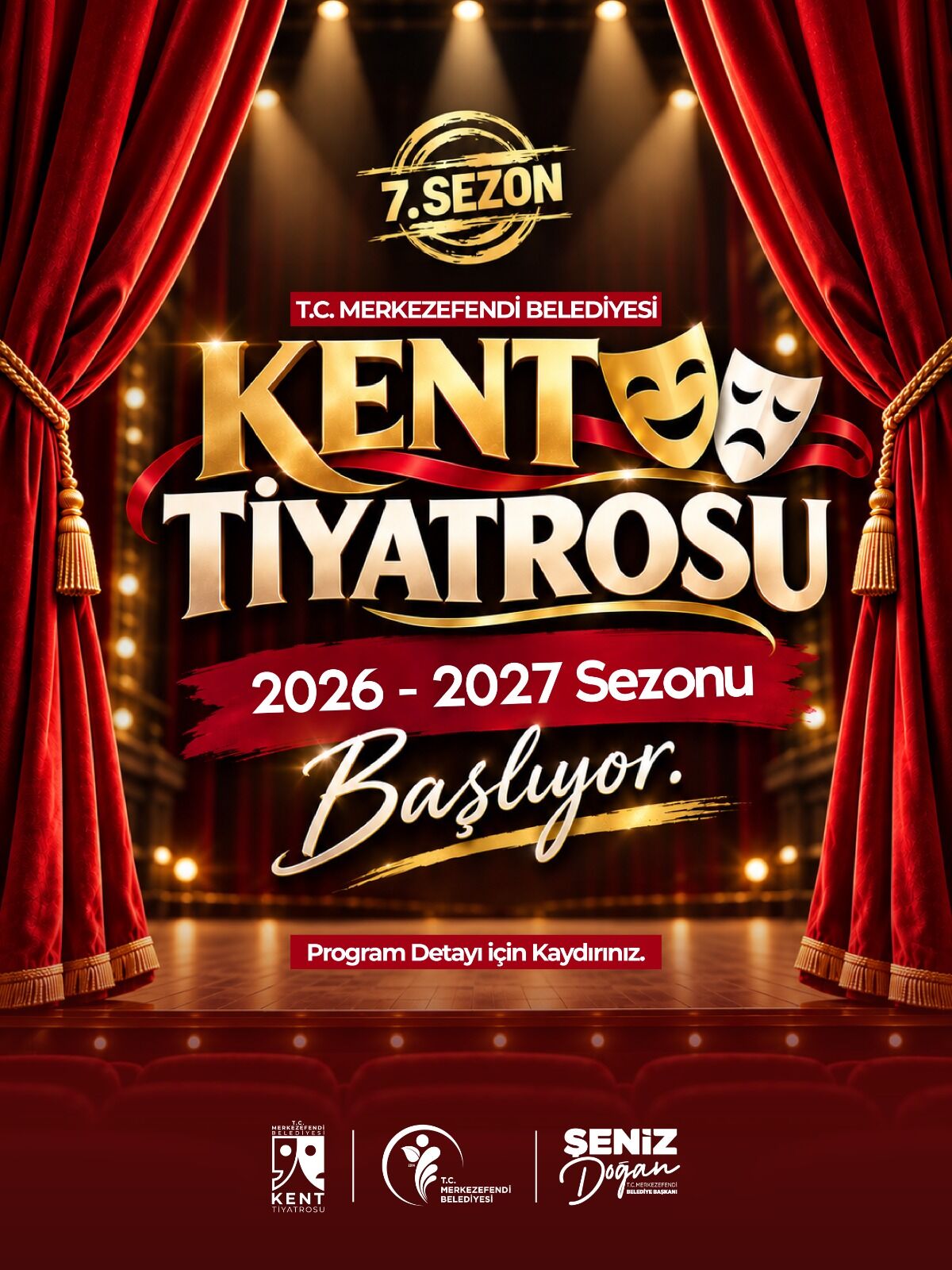 Merkezefendi Kent Tiyatrosu’nda Ekim Ayı Perde Açıyor