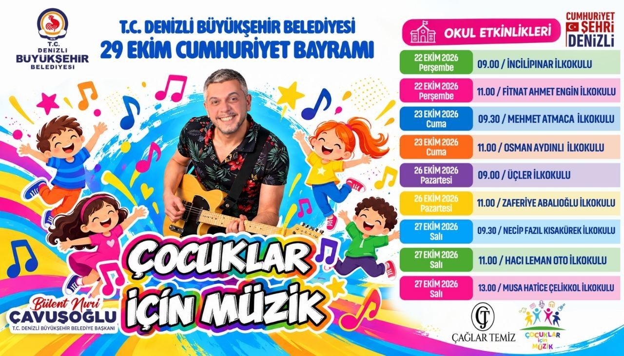 Denizli Büyükşehir’den Cumhuriyet’in 103. Yılına Özel Kutlama (4)