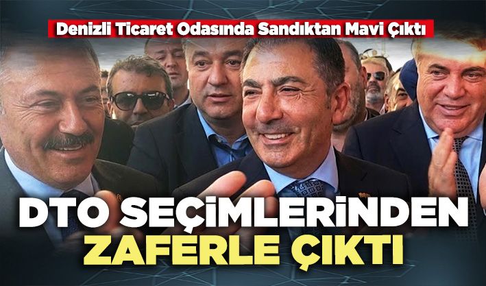 DTO seçimlerinden zaferle çıktı