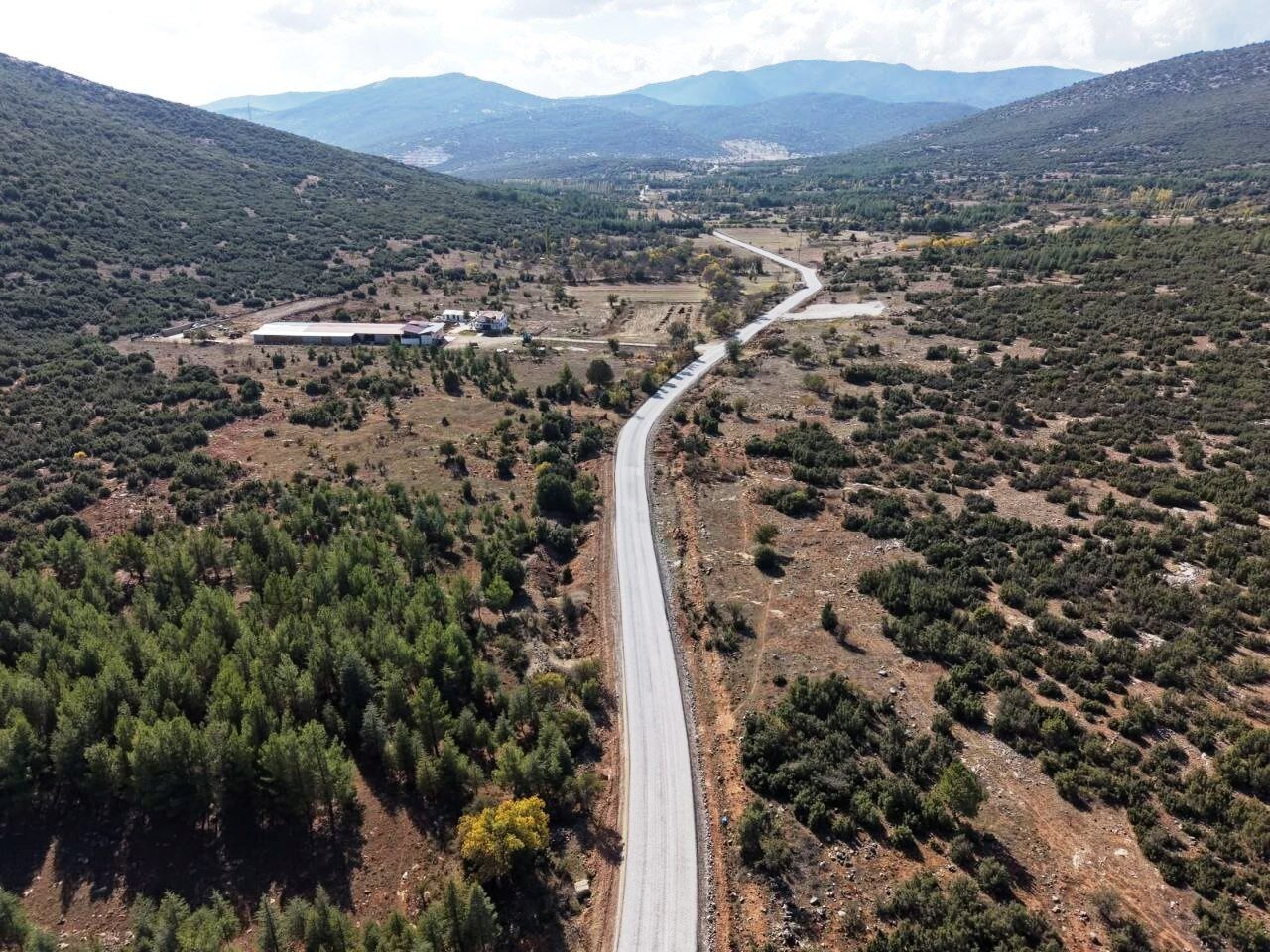 Horasanlı Gümüşdere Yolunda Güvenli Ulaşım Dönemi (10)