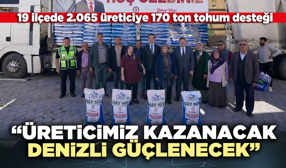 Çavuşoğlu: “Toprağın emekçisi yalnız değil”
